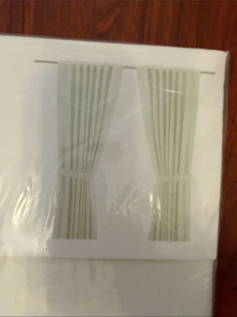 IKEA RITVA White Curtain Panels - 2 Pack